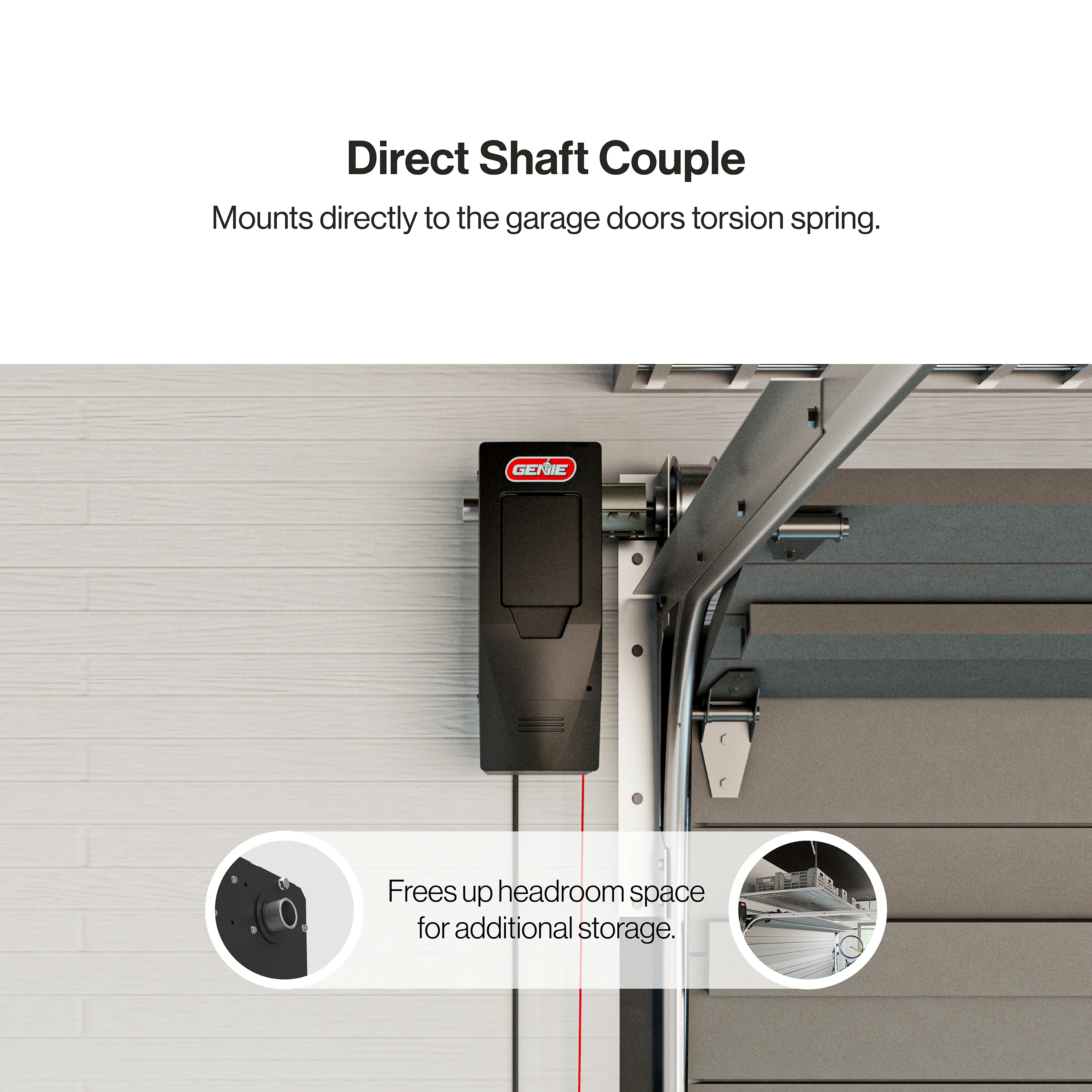 6072H-B Wall Mount Garage Door Opener With Battery Backup - Image 6