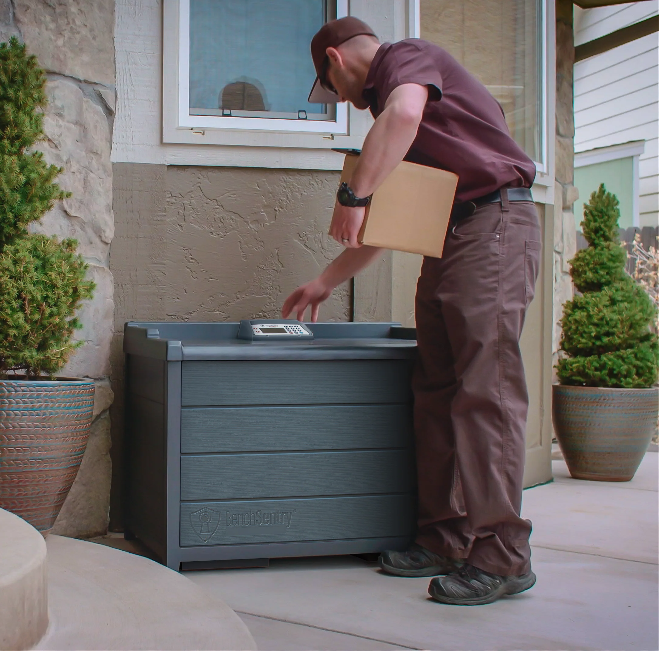 BenchSentry Connect - Secure Package Delivery Porch Box - Image 5