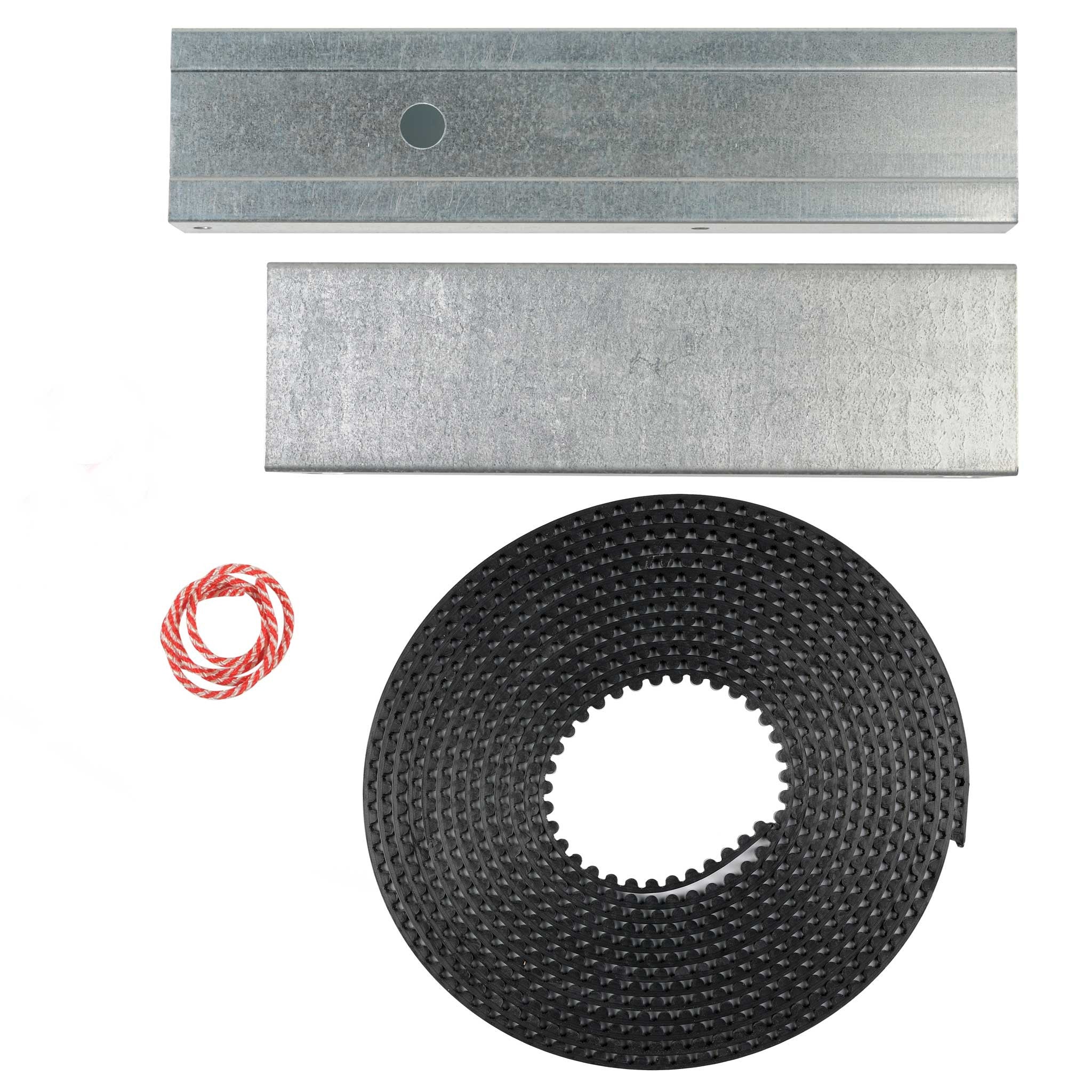 Extension Kit (to 8') for 3 Piece, Belt Drive C-Channel Rails - Image 3