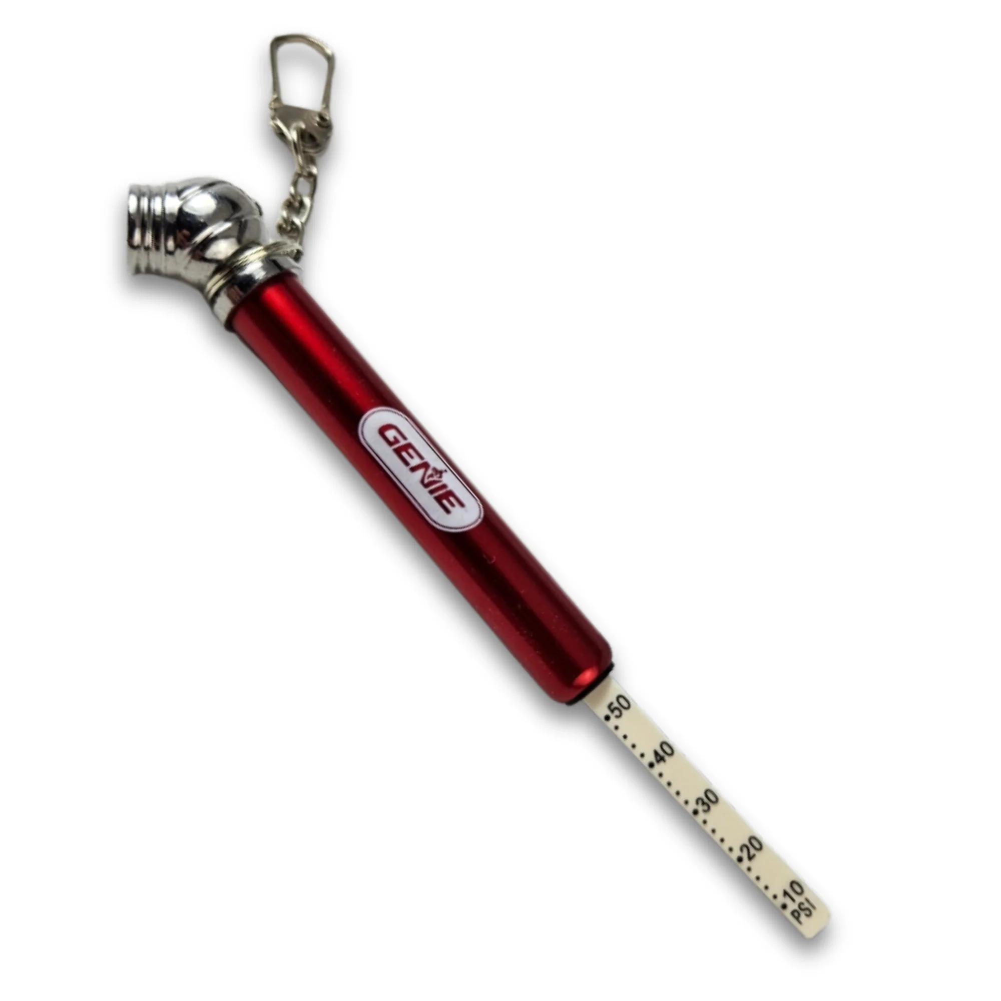 Genie Mini Tire Pressure Gauge with Keychain - Image 3
